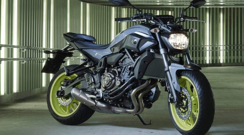 Nova yamaha MT-07 2025